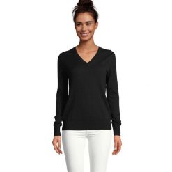 Sweter damski Sol's Sullivan. Czarne swetry nierozpinane damskie SOL'S, l, bez wzorów, z poliesteru, bez kołnierzyka, bez ramiączek. Za 224.50 zł.