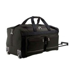 Torba Podróżna Voyager. Szare torby podróżne damskie SOL'S, bez wzorów, z materiału. Za 393.99 zł.