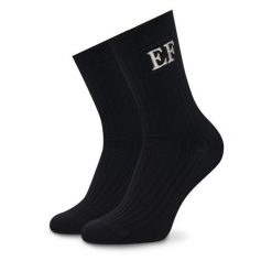Skarpety długie Elisabetta Franchi. Czarne skarpetki damskie Elisabetta Franchi, bez wzorów. Za 389.99 zł.