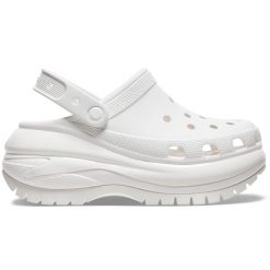 Tenisówki Crocs Model Classic Mega Crush Clog Kolor Biały. Białe trampki i tenisówki damskie Crocs, bez wzorów, z gumy, bez zapięcia. Za 333.00 zł.