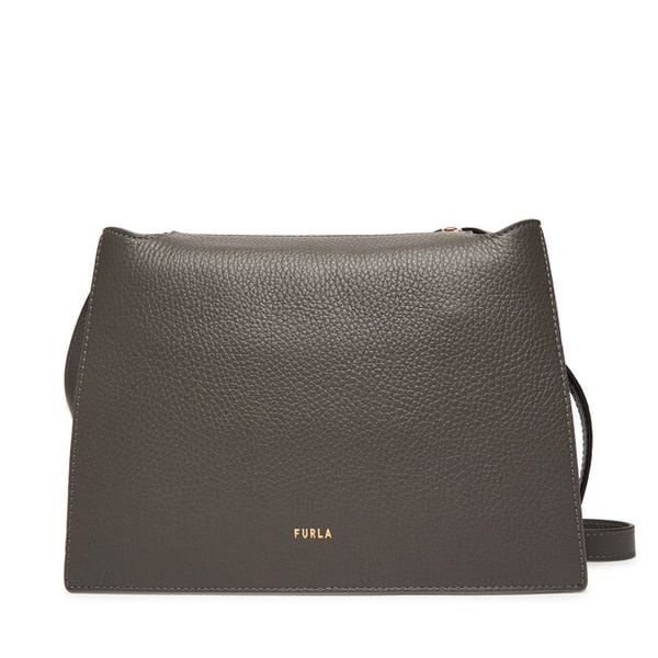 Torebka Furla. Szare listonoszki damskie Furla, bez wzorów, bez dodatków. Za 1,529.00 zł.