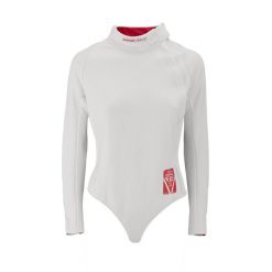 Bluza do szermierki dla praworęcznych 800N damska. Białe bluzy damskie FENC'IT, m, bez wzorów, z materiału, sportowe, bez ramiączek, bez kaptura. W wyprzedaży za 599.99 zł.