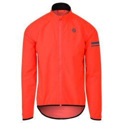 Kurtka wodoodporna Agu Essential. Czerwone kurtki męskie AGU, xl, bez wzorów, z materiału, z kapturem. Za 428.25 zł.