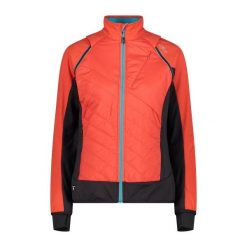 Kurtka damska z odpinanymi rękawami CMP hybrid. Brązowe kurtki sportowe damskie CMP, bez wzorów, z softshellu, bez ramiączek, bez kaptura, trekkingowe. W wyprzedaży za 427.35 zł.