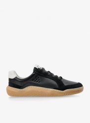 Buty outdoor Vivobarefoot Gobi II Sneaker Leather. Czarne trekkingi męskie Vivobarefoot, z bawełny, bez zapięcia. Za 846.99 zł.
