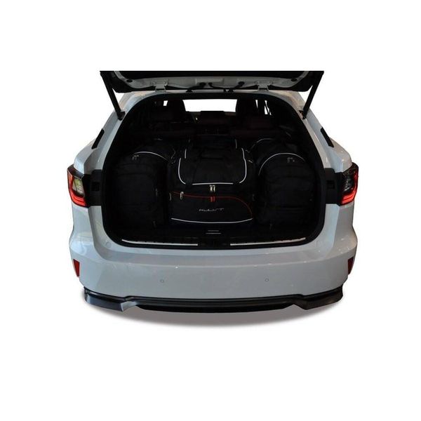 Torby Do Bagażnika Lexus Rx 2015-2022 5Szt Kjust. Czarne torby podróżne damskie KJUST, bez wzorów. Za 1,511.00 zł.