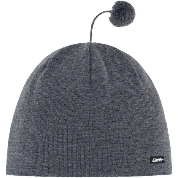 Eisbar Czapka Adam MÜ dark grey. Szare czapki damskie Eisbar, na zimę, bez wzorów, z materiału, klasyczne. Za 115.40 zł.