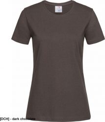 Stedman SST2600 - T-shirt damski ST2600 - dark chocolate M. Czarne t-shirty damskie Stedman, m, bez wzorów, bez kołnierzyka, bez ramiączek. Za 129.39 zł.