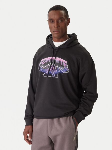 Adidas Bluza Fortnite JV8018 Czarny Regular Fit. Czarne bluzy męskie Adidas, m, bez wzorów, z bawełny, bez ramiączek, bez kaptura. Za 259.99 zł.