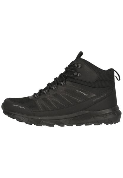 Buty trekkingowe Ferill. Czarne obuwie trekkingowe damskie Endurance, z materiału, bez zapięcia. Za 293.50 zł.