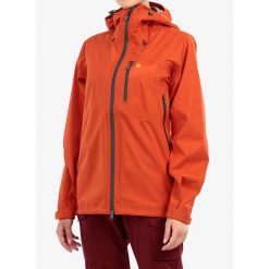 Kurtka damska Fjallraven Bergtagen Lite Eco-Shell Jacket. Brązowe kurtki sportowe damskie Fjällräven, bez wzorów, bez ramiączek, bez kaptura, trekkingowe. Za 1,406.99 zł.