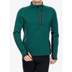 Bluza bez kaptura męska Smartwool Active Fleece 1/2 Zip. Zielone bluzy męskie Smartwool, na zimę, m, bez wzorów, sportowe, bez ramiączek, bez kaptura. Za 534.99 zł.