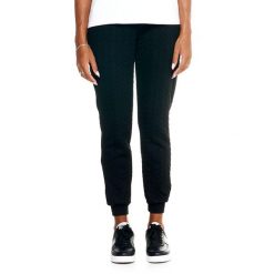 Spodnie dresowe z sznurek regulacyjny na co dzień. Czarne spodnie dresowe damskie LEONE 1947 APPAREL, bez wzorów, z dresówki, sportowe. W wyprzedaży za 151.56 zł.