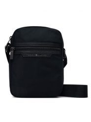 Tommy Hilfiger Saszetka Th Nylon Mini Reporter AM0AM14688 Czarny. Czarne torby na ramię męskie Tommy Hilfiger, z materiału. Za 329.99 zł.