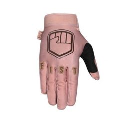 Długie rękawice Fist Handwear Earth Stocker. Brązowe rękawiczki damskie FIST, bez wzorów. Za 227.50 zł.