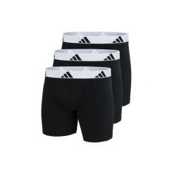 Bokserki Active Flex Cotton 3 pak. Białe bokserki męskie Adidas, bez wzorów, z bawełny. Za 131.99 zł.