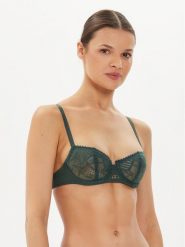 Chantelle Biustonosz balkonetka Origins C13XM5 Zielony. Zielone biustonosze Chantelle, bez wzorów, z syntetyku. Za 319.99 zł.