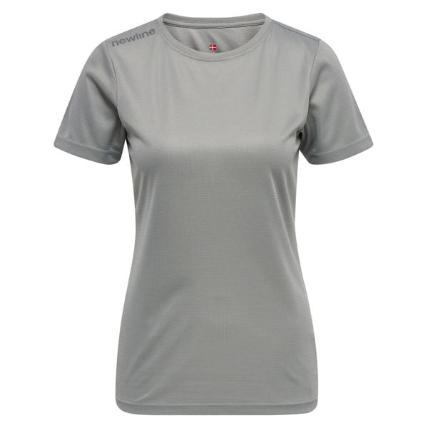 Koszulka damska Newline core functional. Brązowe bluzki damskie Newline, m, bez wzorów, sportowe, bez kołnierzyka, bez ramiączek. Za 124.50 zł.