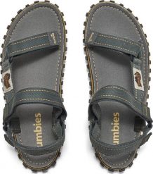 Gumbies Gumbies męskie sandały TRACKER SANDALS GREY 47. Szare sandały męskie Gumbies, bez wzorów, sportowe, bez zapięcia. Za 189.30 zł.