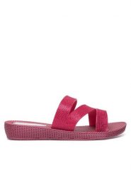 JENNY Klapki WFA2743-1 Różowy. Czerwone klapki damskie Jenny, bez wzorów, z syntetyku, bez obcasa, bez zapięcia. Za 39.99 zł.
