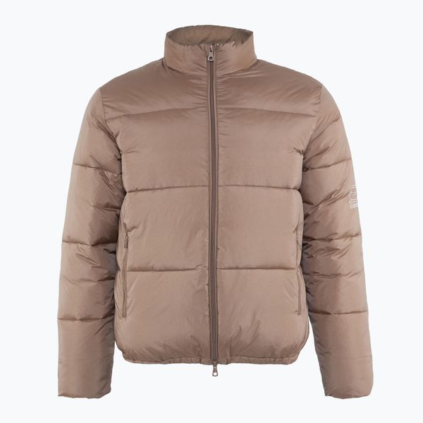 Kurtka EA7 Emporio Armani Train Core Puffy. Brązowe kurtki męskie EA7 Emporio Armani, l, bez wzorów, z materiału, eleganckie, bez kaptura. Za 819.99 zł.