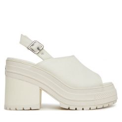 Sandały Converse. Sandały damskie Converse, bez wzorów, bez obcasa, na słupku, bez zapięcia. Za 329.99 zł.