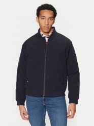 Tommy Hilfiger Kurtka bomber MW0MW37789 Granatowy Regular Fit. Niebieskie kurtki męskie Tommy Hilfiger, m, bez wzorów, z syntetyku, bez kaptura. Za 599.99 zł.
