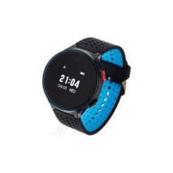Smartwatch Garett Electronics Sport 21 Czarno-niebieski (5906395193967). Czarne zegarki smartwatch Garett Electronics, z aplikacjami, z gumy. Za 543.46 zł.