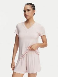 Ysabel Mora Piżama 10823 Różowy jasny Regular Fit. Czerwone piżamy damskie ysabel mora, bez wzorów, z wiskozy, bez ramiączek. Za 199.99 zł.