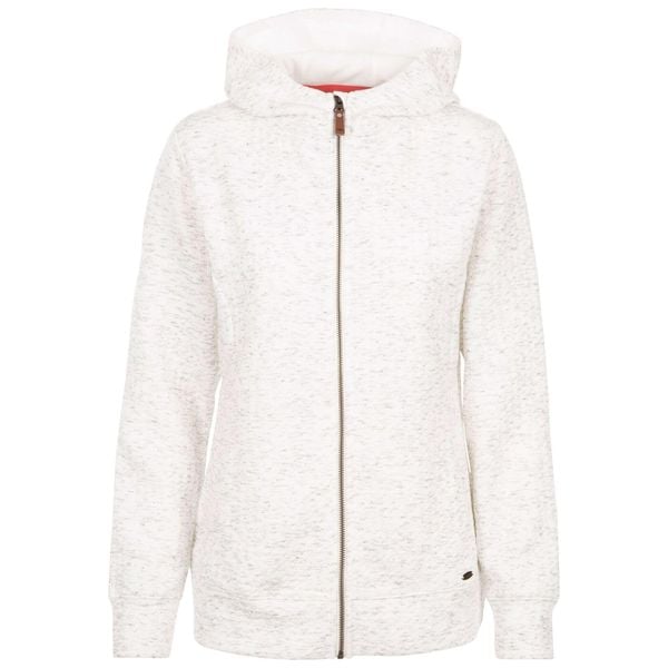 Bluza Z Kapturem Damska Winnie. Białe bluzy damskie Trespass, l, bez wzorów, z jersey, casualowe, bez ramiączek, z kapturem. Za 188.99 zł.