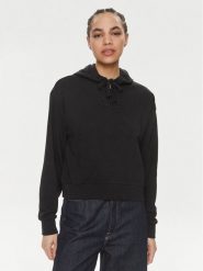 Vans Bluza W Essential Ft Rlx Po VN000JF6 Czarny Regular Fit. Czarne bluzy damskie Vans, m, bez wzorów, z bawełny, bez ramiączek, bez kaptura. Za 259.99 zł.