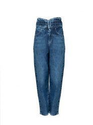 Pinko Jeansy "Stupendissima" | 1J10XL Y648 | Kobieta | Niebieski. Niebieskie jeansy damskie Pinko, bez wzorów, z bawełny, eleganckie. W wyprzedaży za 479.00 zł.