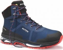 Buty trekkingowe męskie Sourcing Shoes ELTEN Bente XXE GTX Blue Mid ESD S3, blue 42. Niebieskie trekkingi męskie Sourcing, bez zapięcia. Za 699.56 zł.