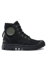 Palladium Trapery Pampa Hi Htg Supply 77356-001-M Czarny. Czarne buty zimowe męskie Palladium, bez wzorów, z materiału, bez obcasa, bez zapięcia. Za 279.99 zł.