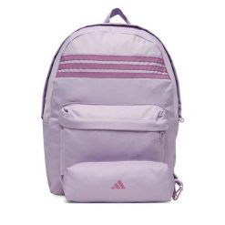 Plecak adidas. Fioletowe plecaki męskie Adidas, bez wzorów, sportowe. Za 109.99 zł.
