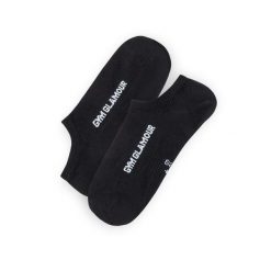 Skarpetki sportowe damskie Gym Glamour 2-pak. Czarne obuwie sportowe damskie GYM GLAMOUR, bez wzorów, bez zapięcia, na fitness i siłownię. Za 30.99 zł.