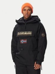 Napapijri Kurtka anorak Skidoo Next NP0A8B3G Czarny Loose Fit. Czarne kurtki męskie Napapijri, m, bez wzorów, z syntetyku, bez kaptura. Za 1,759.00 zł.