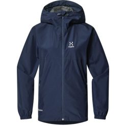 Damska kurtka turystyczna Haglöfs Kaise GTX. Niebieskie kurtki sportowe damskie Haglöfs, l, bez wzorów, z dzianiny, bez ramiączek, bez kaptura, trekkingowe, gore-tex. Za 1,088.20 zł.