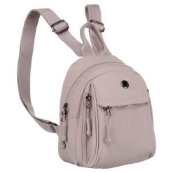 Plecak damski Peterson PTN CSM-11 liliowy. Plecaki damskie bez wzorów. Za 89.99 zł.