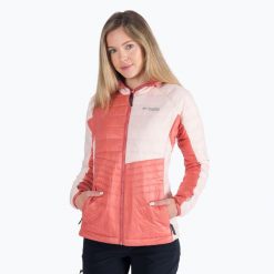 Kurtka puchowa damska Columbia Platinum Peak Hooded. Brązowe kurtki sportowe damskie Columbia, xs, bez wzorów, z puchu, bez ramiączek, bez kaptura, trekkingowe. Za 339.99 zł.