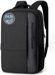Plecak Aspensport Plecak 24,5 L Charcoal Grey. Szare plecaki męskie Erima, bez wzorów, z materiału, eleganckie. Za 106.19 zł.