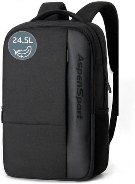 Aspensport plecak 24,5 L Charcoal Grey. Szare plecaki męskie Erima, bez wzorów, z materiału, eleganckie. Za 106.19 zł.