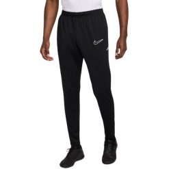 Spodnie męskie Nike Dri-Fit Academy 25. Czarne spodnie sportowe męskie Nike, m, bez wzorów, z poliesteru, do piłki nożnej, dri-fit (nike). Za 141.99 zł.