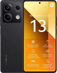 Smartfon Xiaomi Redmi Note 13 5G 8/256GB Czarny (51374). Czarne smartfony Xiaomi. Za 969.00 zł.