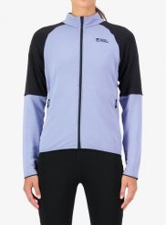 Bluza polarowa damska Mons Royale Quad Merino Fleece Jacket. Niebieskie bluzy damskie Mons Royale, l, bez wzorów, z lycry, bez ramiączek, bez kaptura. Za 753.49 zł.