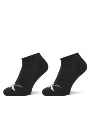 Calvin Klein Skarpety krótkie 701228807 Czarny. Czarne skarpety męskie Calvin Klein, bez wzorów, z bawełny. Za 59.99 zł.