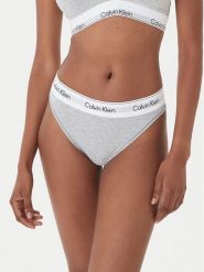 Calvin Klein Underwear Figi klasyczne LV00QF8524 Szary. Szare majtki damskie Calvin Klein Underwear, z bawełny. Za 89.99 zł.