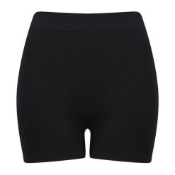 Bezszwowe Spodenki Damskie. Czarne szorty damskie TOMBO, bez wzorów, sportowe. Za 76.99 zł.