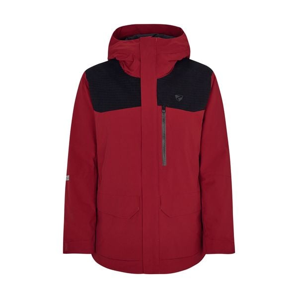 Kurtka narciarska męska ZIENER Traver. Czerwone kurtki sportowe męskie Ziener, na zimę, m, bez wzorów, bez kaptura, narciarskie. Za 1,099.00 zł.