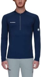 Bluza Mammut Aenergy FL Half Zip Longsleeve - marine. Bluzy męskie Visent, m, bez wzorów, marine, bez ramiączek, bez kaptura. Za 471.91 zł.